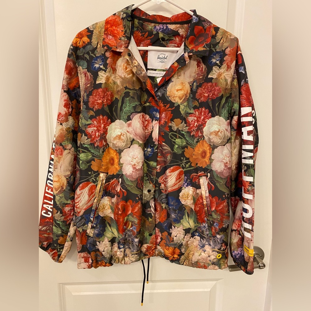 Herschel floral travel jacket